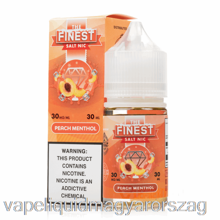 Barack Mentol - A Legfinomabb Só Nic - 30ml 30mg Vape Folyadék
